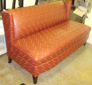 Custom Settee with Wings